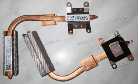 Heatsink Acer Aspire 3100, 3102, 3104, 5100, 5101, 5102, 5104, 5105, 5110, 5111, 5112, 5113 CPU (ATZHO000200) б/у