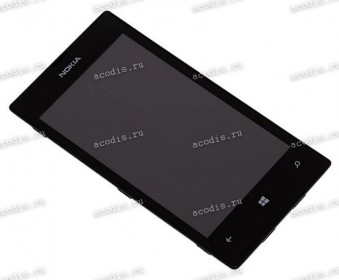 4.0 inch Nokia Lumia 520 (LCD+тач) черный с рамкой 800x480 LED  NEW