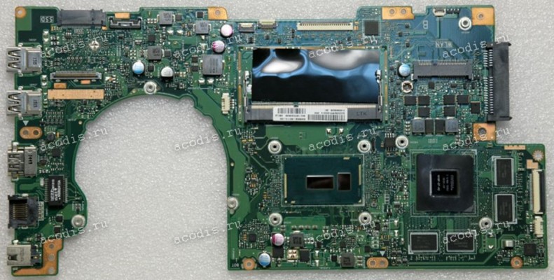 MB Asus K501LX MAIN_BD._4G/I5-5200U/AS V2G_EDP (90NB08Q0-R00030, 60NB08Q0-MB1710-202) K501LX REV. 2.0, nVidia N16P-GT-A2