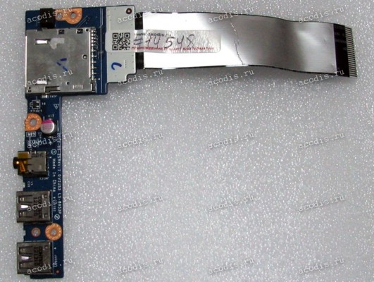 USB & Audio & CardReader board & cable Lenovo S300, S310, S400, s405, S410, s415, s435, s40-70 (p/n VIUS3 LS-8953P REV:2.0, NBX00018C00)