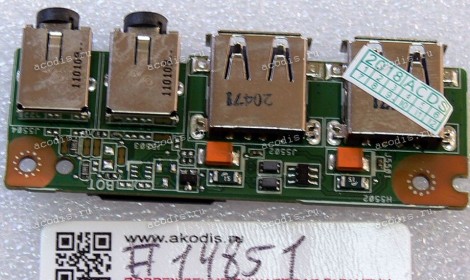 USB & Audio board Asus K53E (p/n 90R-N3CIO1000Y)