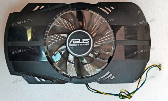 Сист.охл. Asus Graphics card nVidia PH-GT1030-O2G, nVidia PH-GTX1050-2G, nVidia PH-GTX1050TI-4G (p/n 13070-01240000) 4 pin FML_S FS FD_4P_4K2_2B_NEW