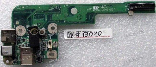 DC Jack board & USB Mitac 8824 (p/n PWA-8824/DD BD)