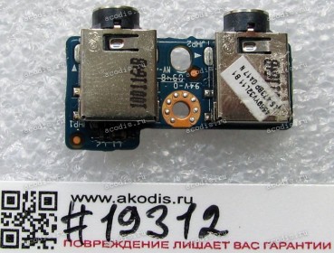 Audio board HP Pavilion dv3-2000 (p/n: LS-473BP GA17 N) REV 1.0