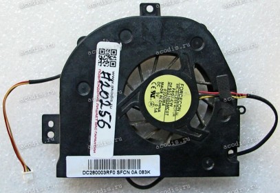 Кулер Toshiba Satellite X200-251, P200, P205, X200, X205 (p/n DC280003RF0) 3 pin