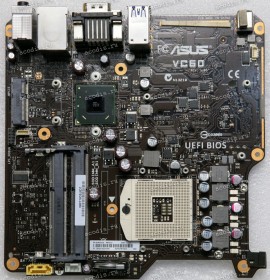 MB Asus VivoPC VC60 Socket G2 MAIN_BD./UMA/HM76/AS (90MS0020-R01000, 60MS0020-MB0E03) HUB SLJBE,   REV. 1.05