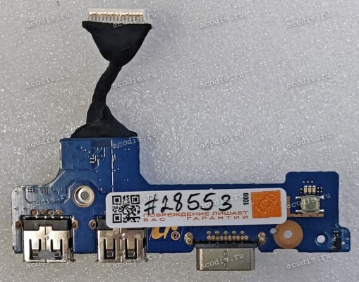 USB & VGA board Samsung NP305V1A (p/n BA92-08665A) REV 1.1