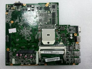 MB BAD - донор Lenovo IdeaPad Z585 Quanta LZ3C (11S90000910Z) DALZ3CMB8E0 REV:E, 8 ЧИПОВ Samsung K4W2G1646E-BC11 - снято GPU